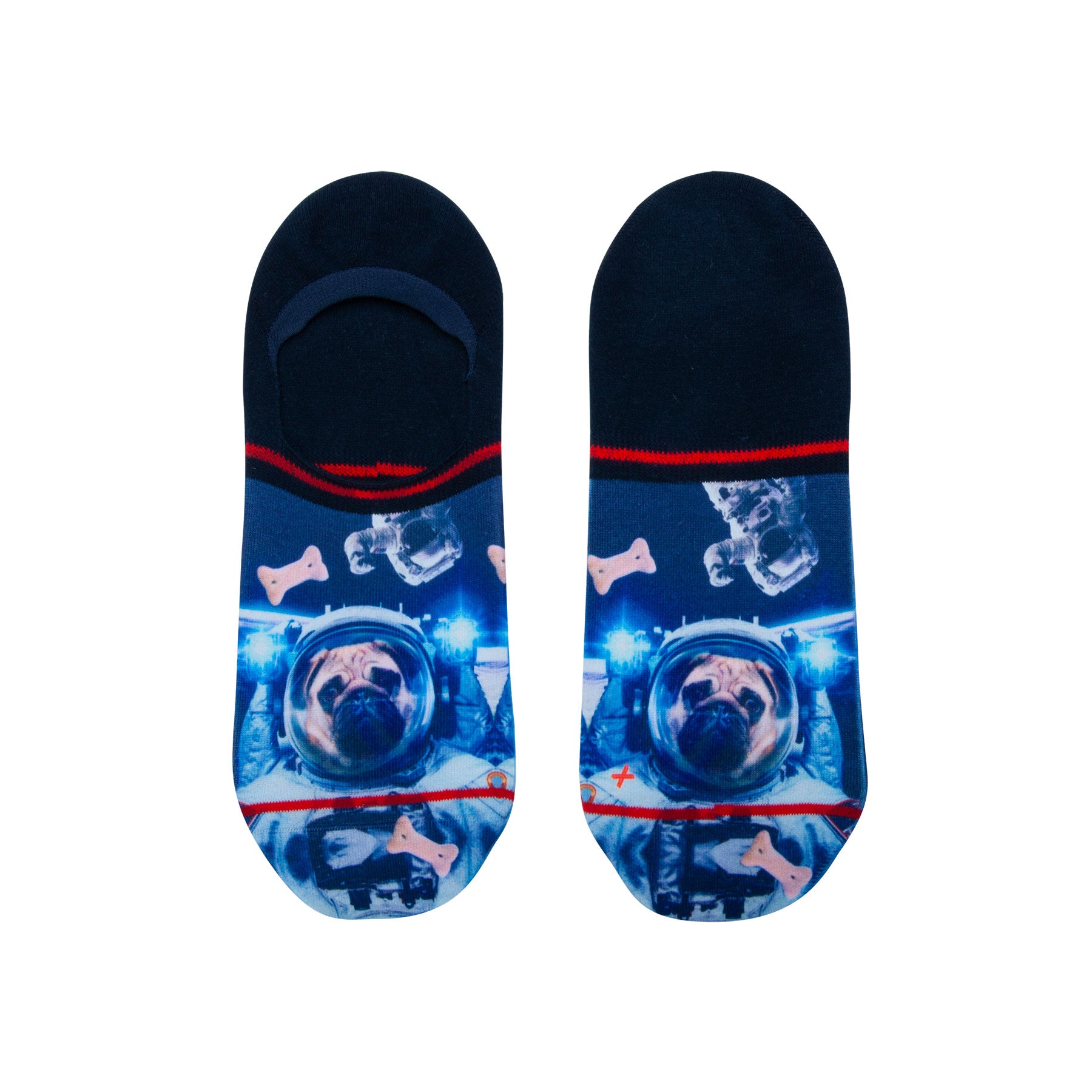 Xpooos Pug in Space Footies