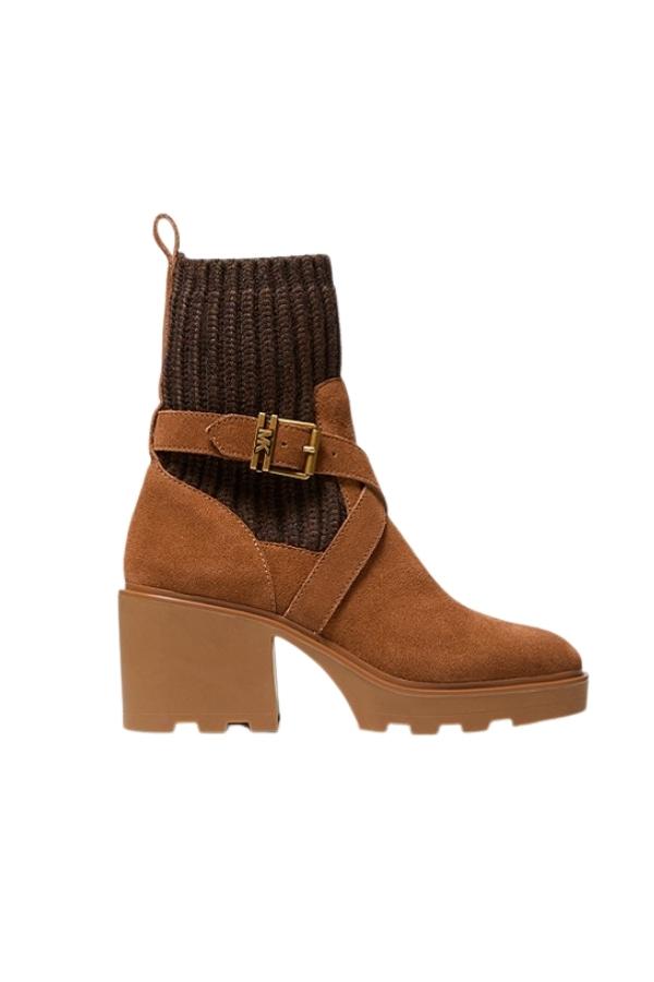 Michael Kors Keisha Suede Knit Bootie