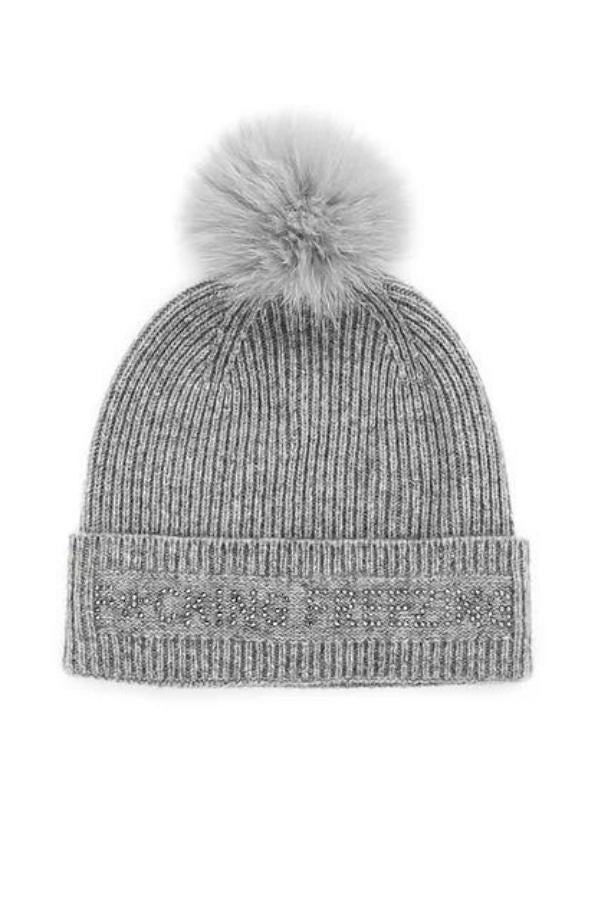 Crystal 'Cold' Knit Hat