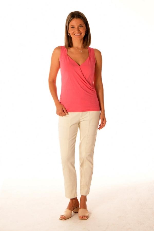 Brenda Beddome Sleeveless Sweetheart Top