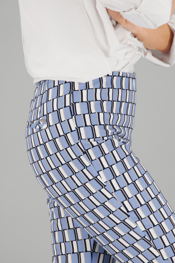 Gardeur Zene Graphic Print Trousers