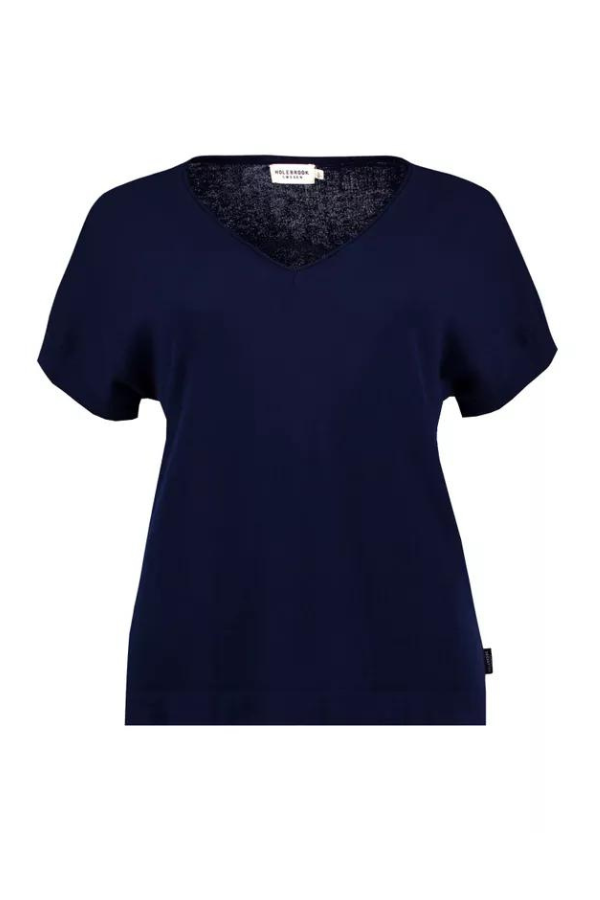 Holebrook Lottie V-Neck Cap Sleeve Top (Two Colours Available)