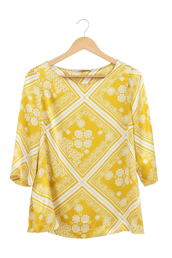 Maria Bellentani Scarf Print Blouse