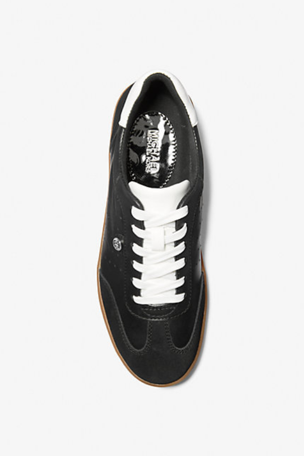 Michael Kors Scotty Leather Lace Up Sneaker