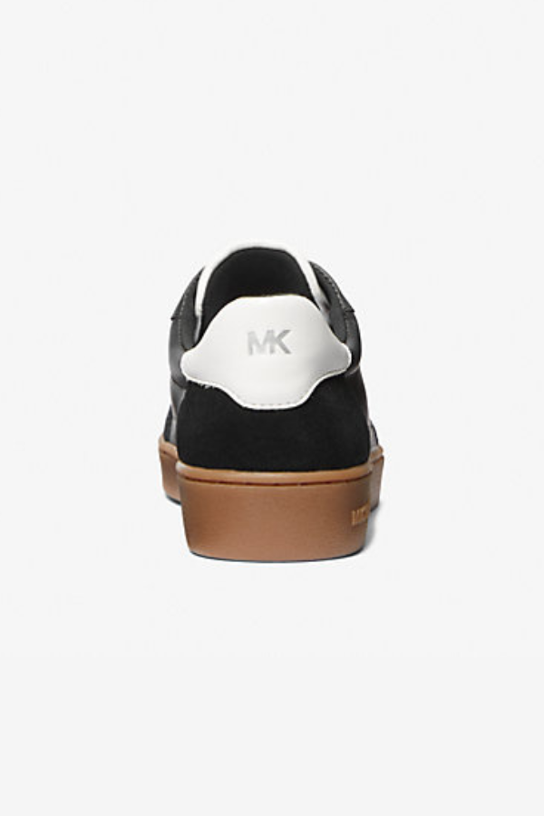 Michael Kors Scotty Leather Lace Up Sneaker