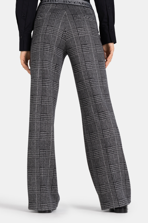 Cambio Ava Double Jogger Check Pant