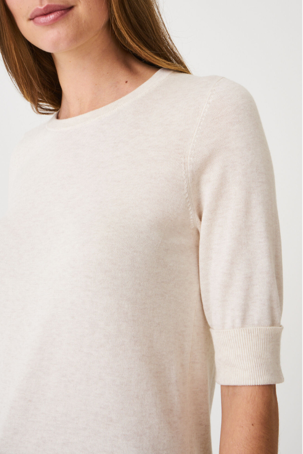 Repeat Classic Short Sleeve Knit Pullover