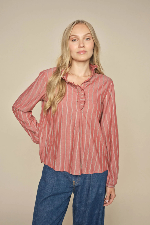 Mos Mosh Biles Striped Blouse