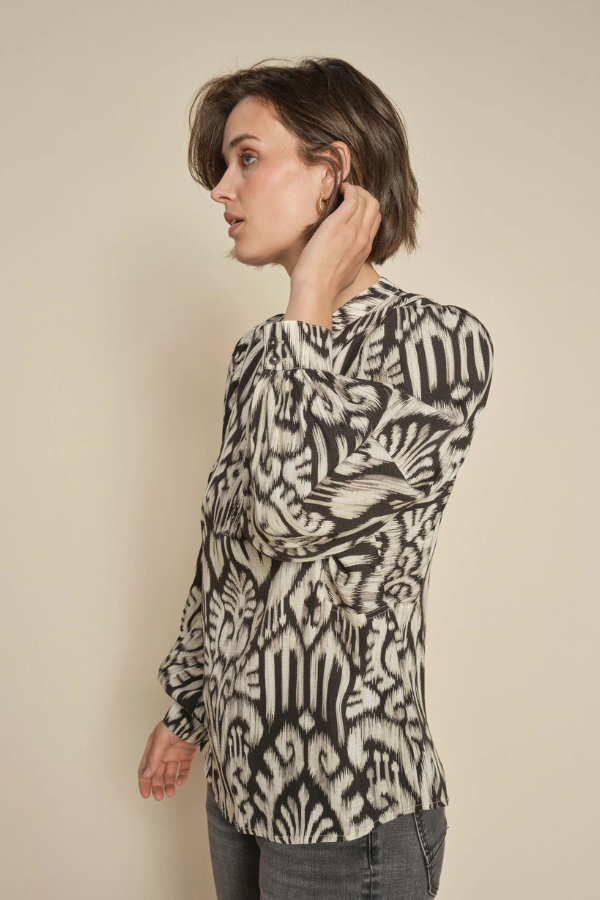 Mos Mosh Birna Noelli Print Blouse