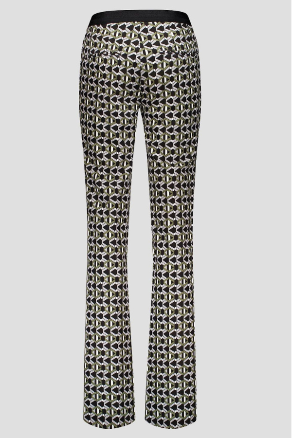 Gardeur Zaria Pull On Print Pant