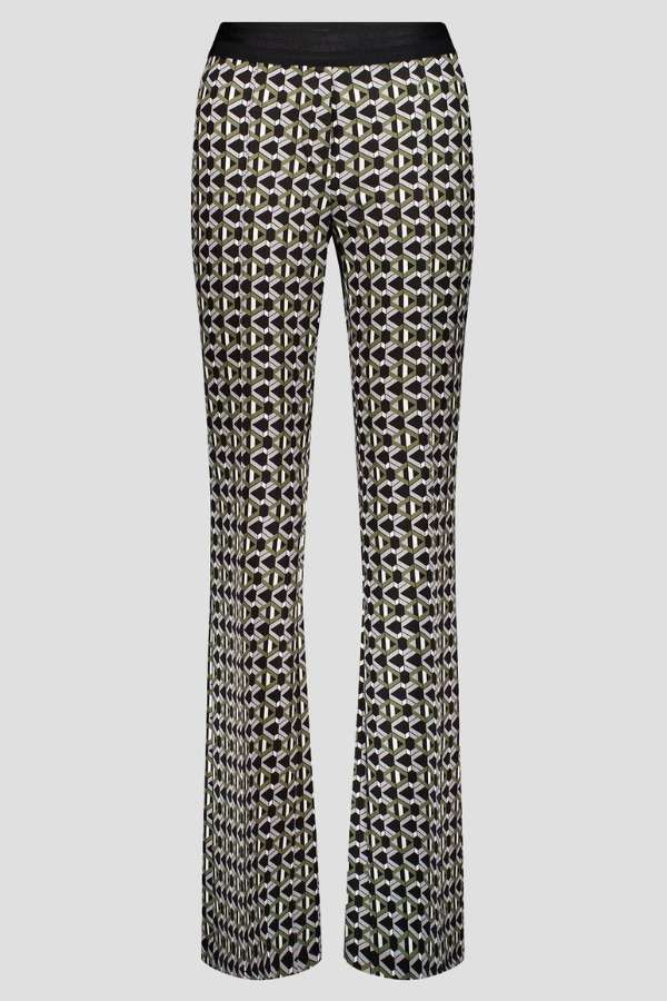 Gardeur Zaria Pull On Print Pant