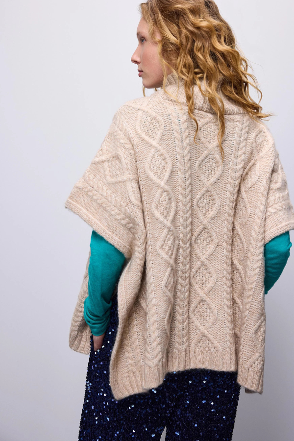 Summum Turtleneck Poncho