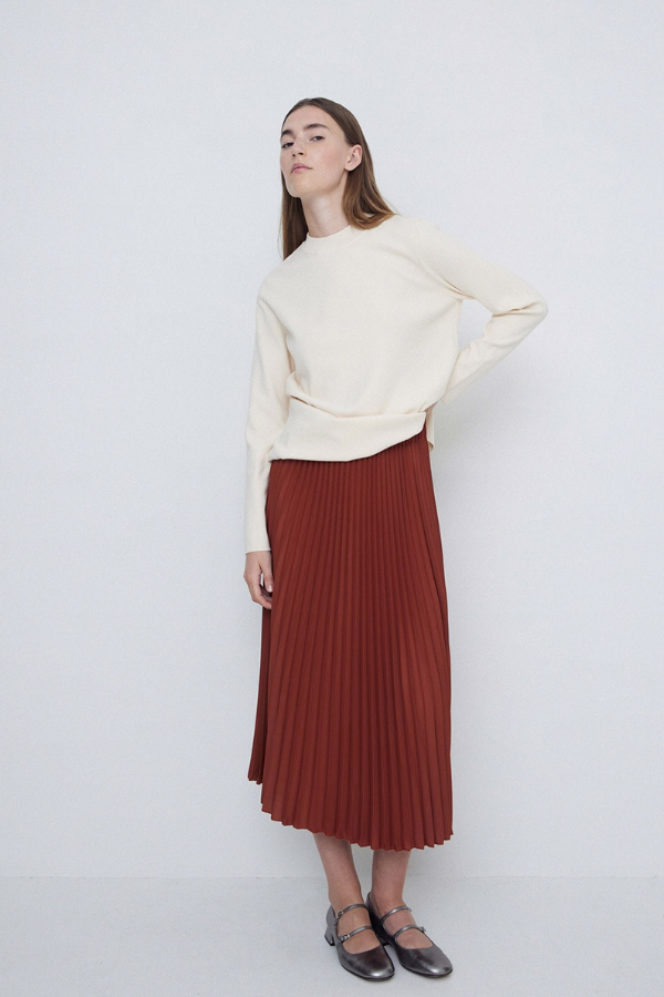 Yerse Pleated Skirt