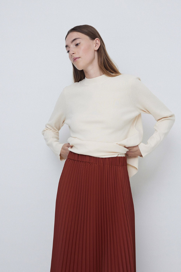 Yerse Pleated Skirt