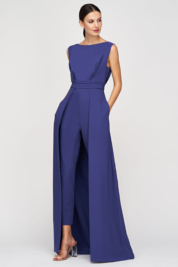 Kay Unger Demi Walk Thru Jumpsuit