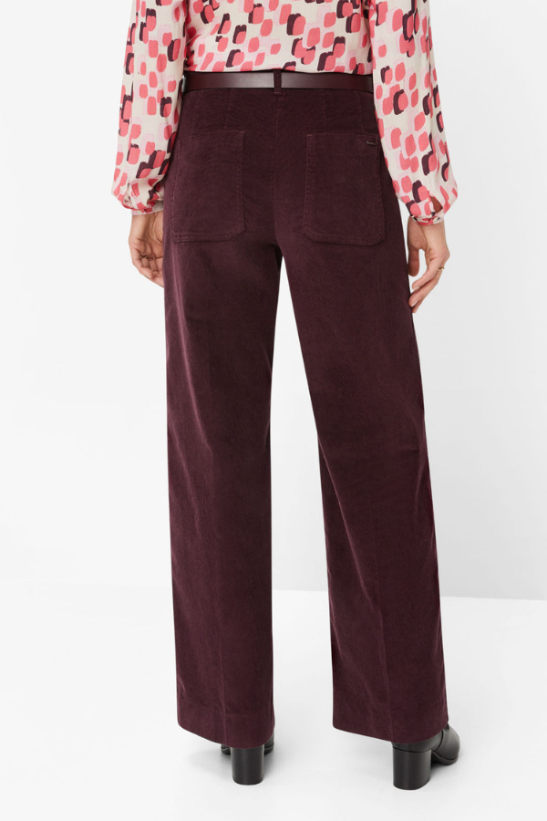 Brax Main Wide Leg Corduroy Pant