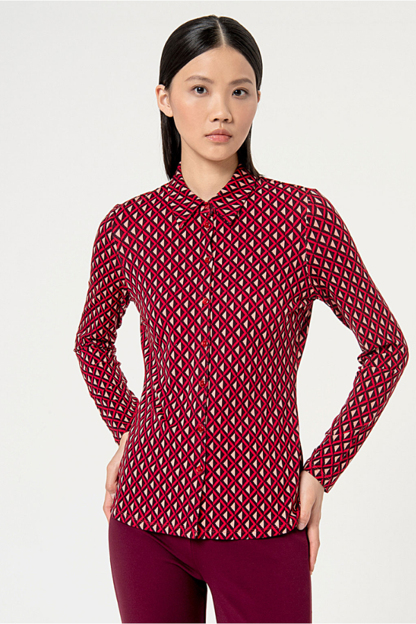 Surkana Geo Print Shirt