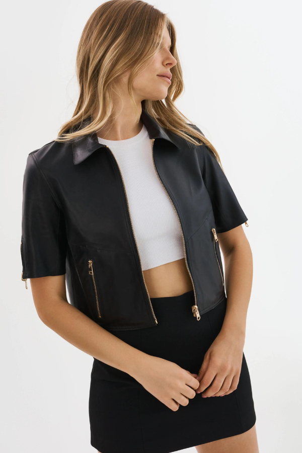 Lamarque Sevana | Reversible Leather Jacket
