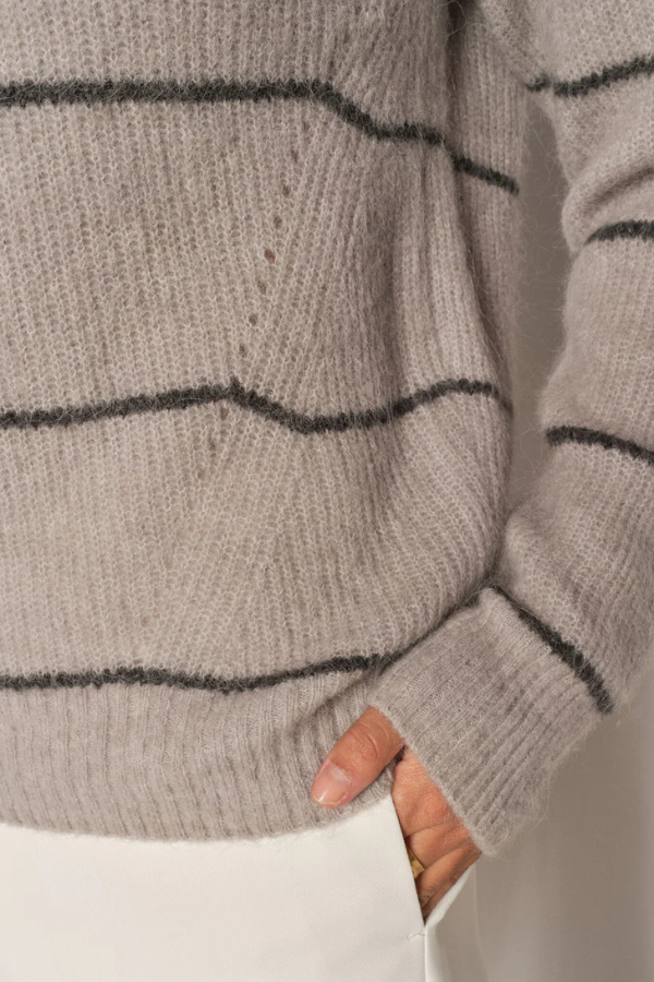 Mos Mosh Thora Striped Sweater