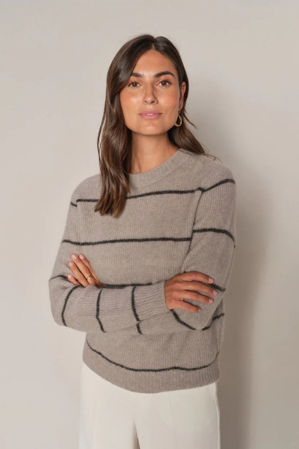 Mos Mosh Thora Striped Sweater