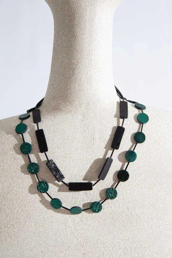 Green Circle Necklace