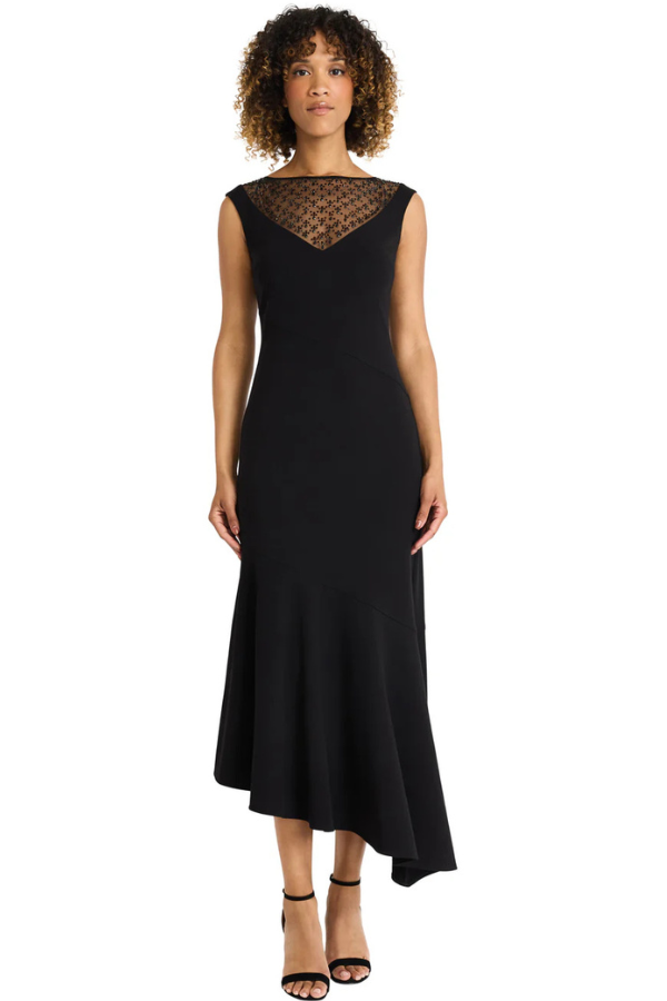 Maggy London Fit & Flare Midi Dress