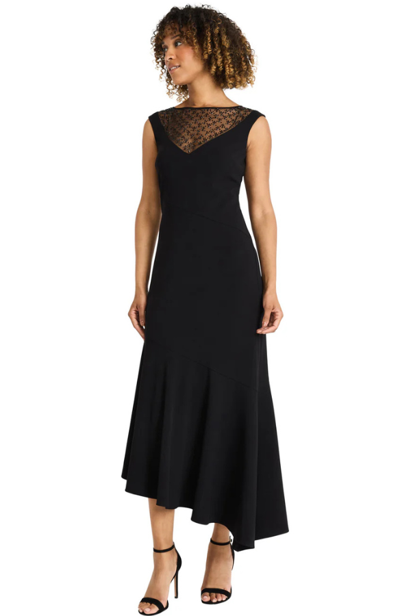 Maggy London Fit & Flare Midi Dress