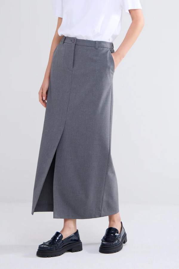 Summum Elastic Waist Pencil Skirt