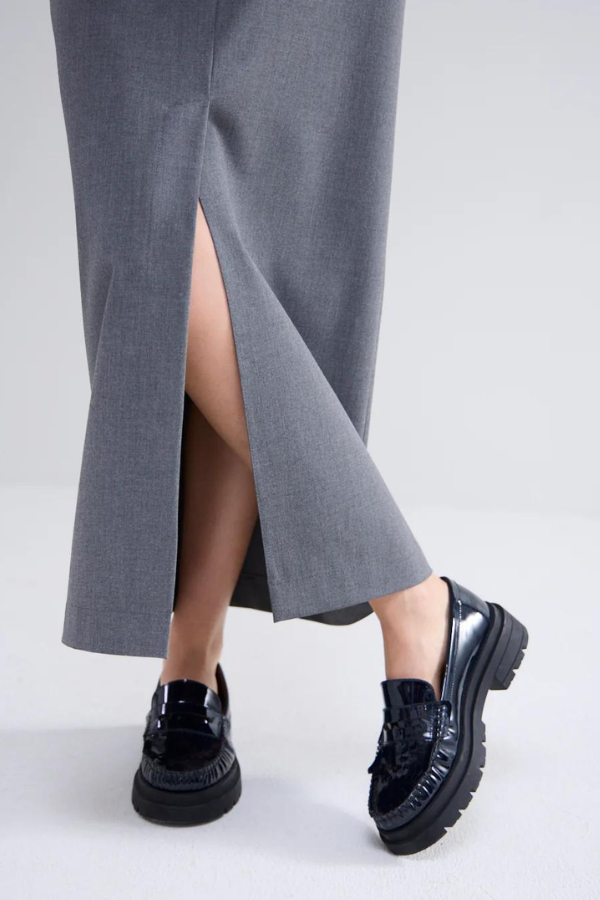 Summum Elastic Waist Pencil Skirt