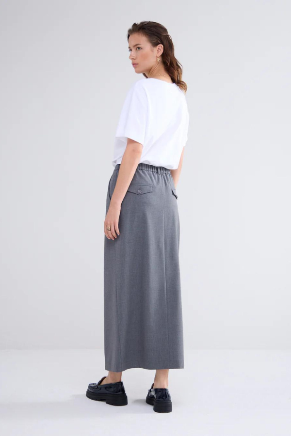 Summum Elastic Waist Pencil Skirt