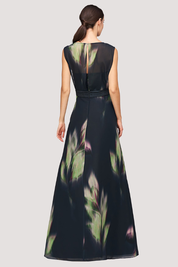 Kay Unger Floral Tess Gown