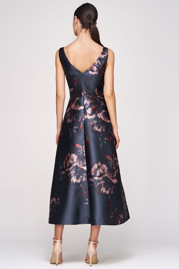 Kay Unger Elsa Tea Length Dress