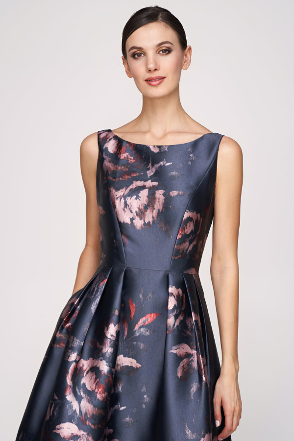 Kay Unger Elsa Tea Length Dress