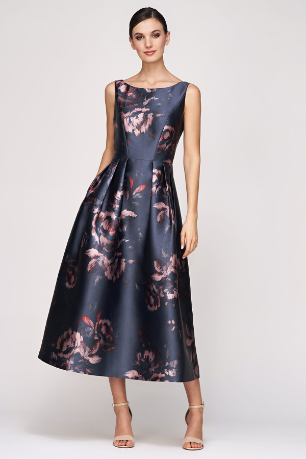 Kay Unger Elsa Tea Length Dress