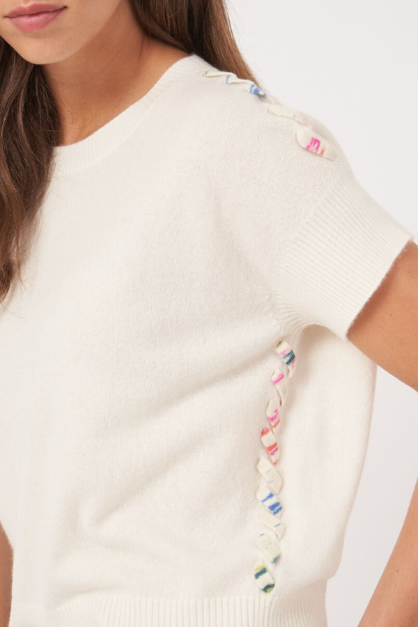 Repeat Colour Stitch Pullover