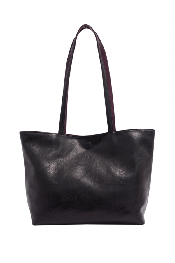 S-Q Brooke 2-in-1 Reversible Tote