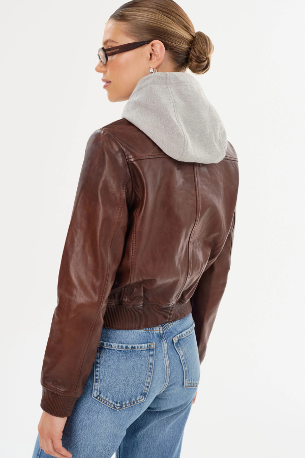 Lamarque Candace Bomber Jacket