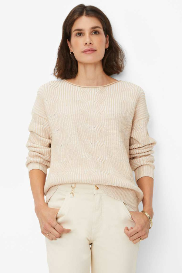 Brax Lesley Textured Knit Sweater