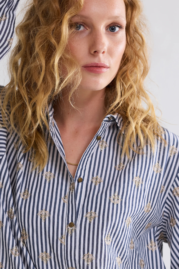 Summum Striped Blouse