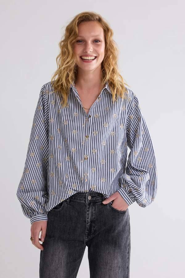 Summum Striped Blouse