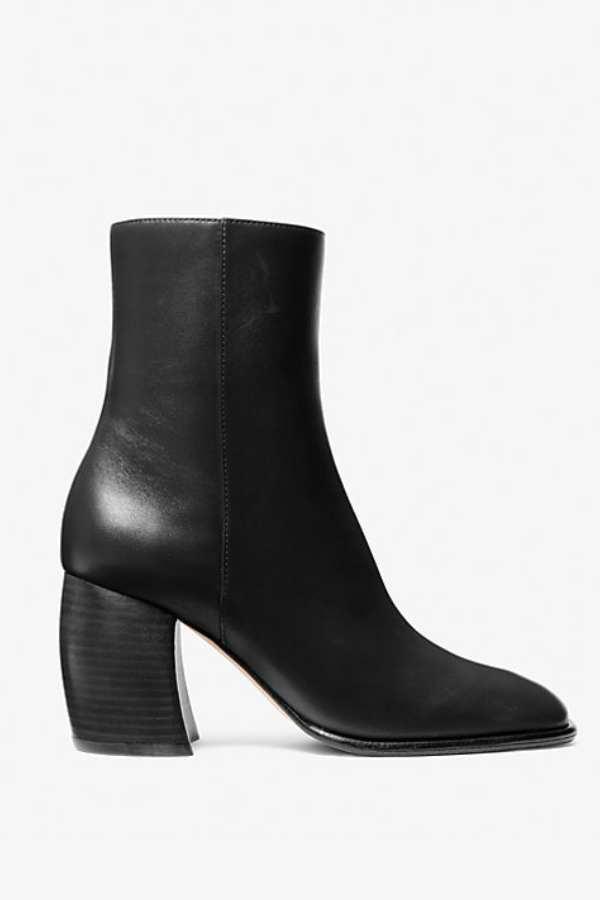 Michael Kors Maude Leather Bootie