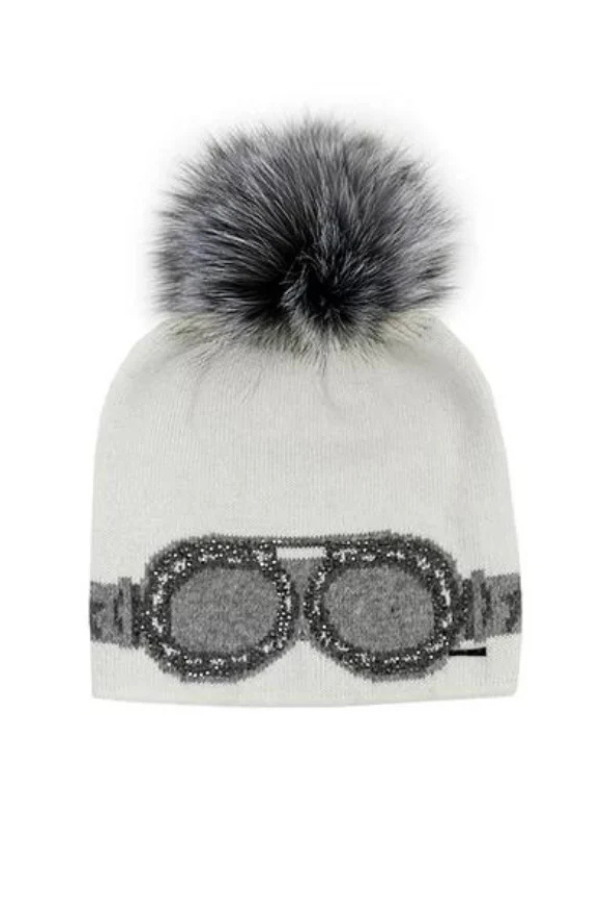 Ski Goggles Pom Hat - Multiple Colours Available