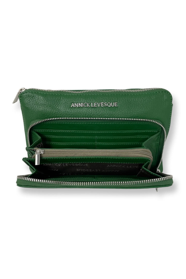 Annick Levesque Crossbody Wallet Bag