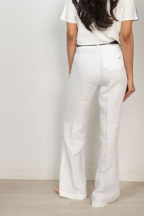 Brax Linen Wide Leg Pant