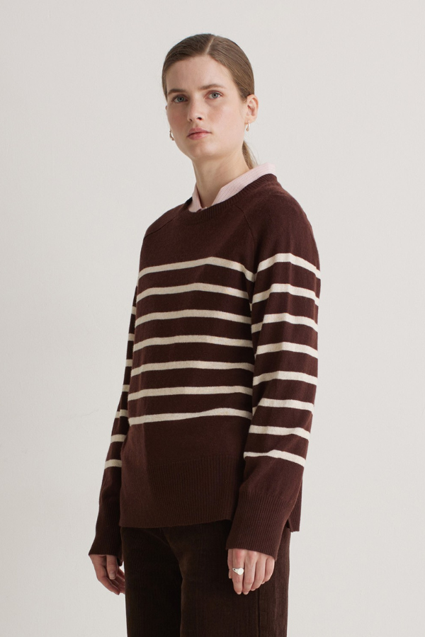 Yerse Striped Sweater