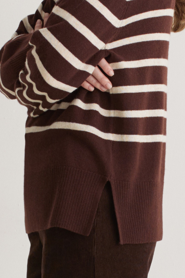 Yerse Striped Sweater