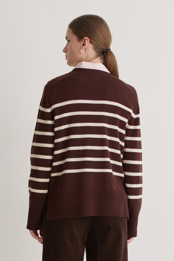 Yerse Striped Sweater