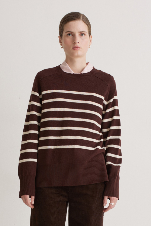 Yerse Striped Sweater