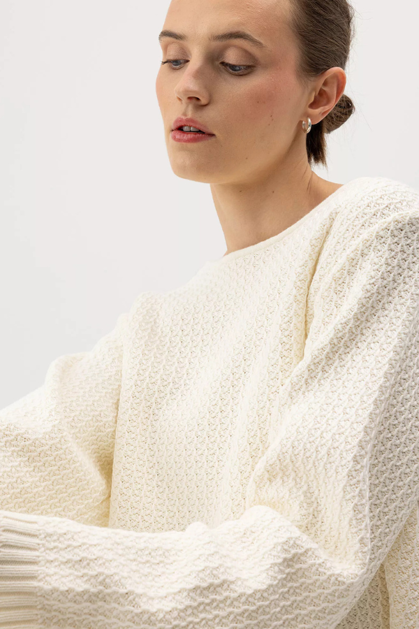 Holebrook Nora Waffle Knit Sweater
