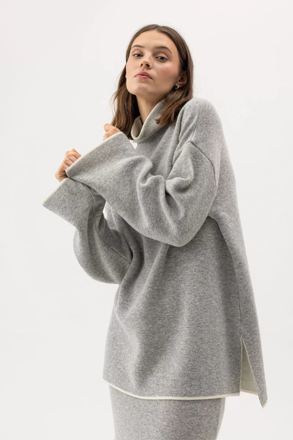 Holebrook Sally Turtleneck Melange Sweater